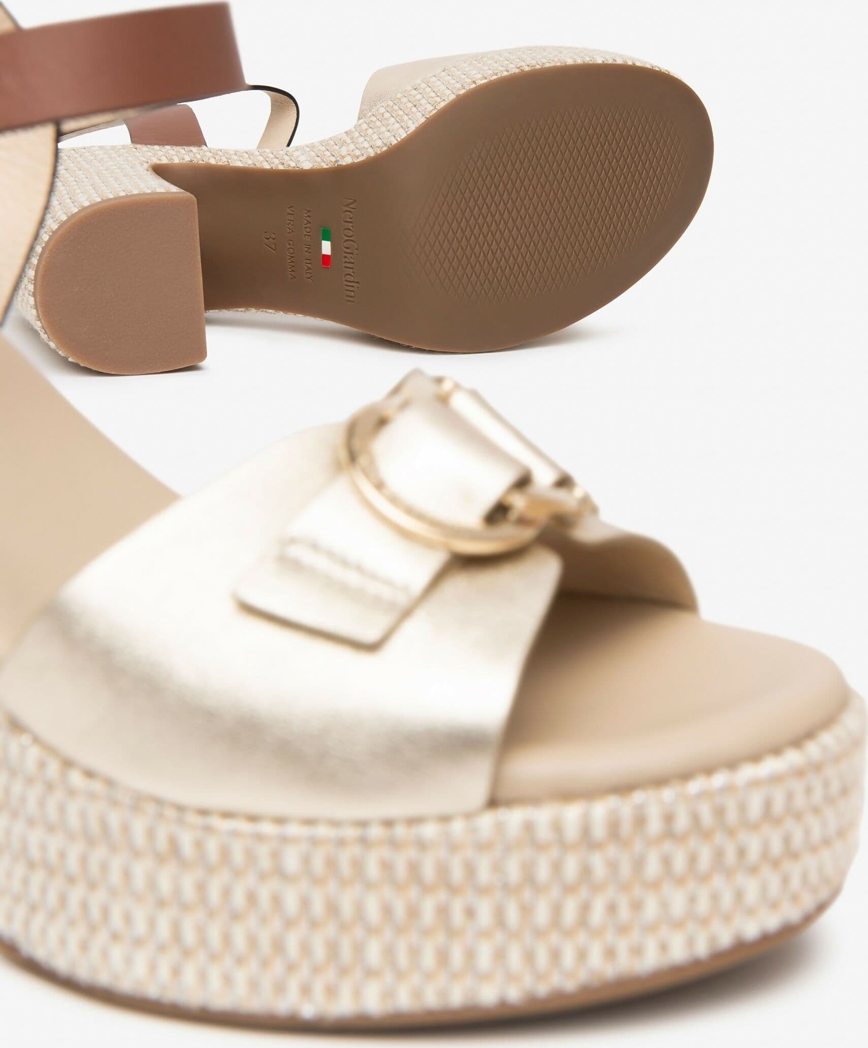 NeroGiardini Donna Sandali in Pelle in Scarpe col tacco Cantali Calzature - Randazzo, commercioVirtuoso.it