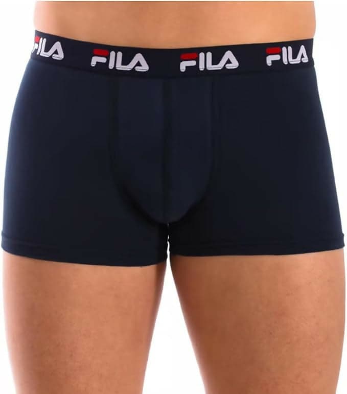 3 Paia. Boxer uomo Fila- con elastico esterno- con logo in cotone elasticizzato in Boxer aderenti ADAMO INTIMO e CASA - Bagheria, commercioVirtuoso.it