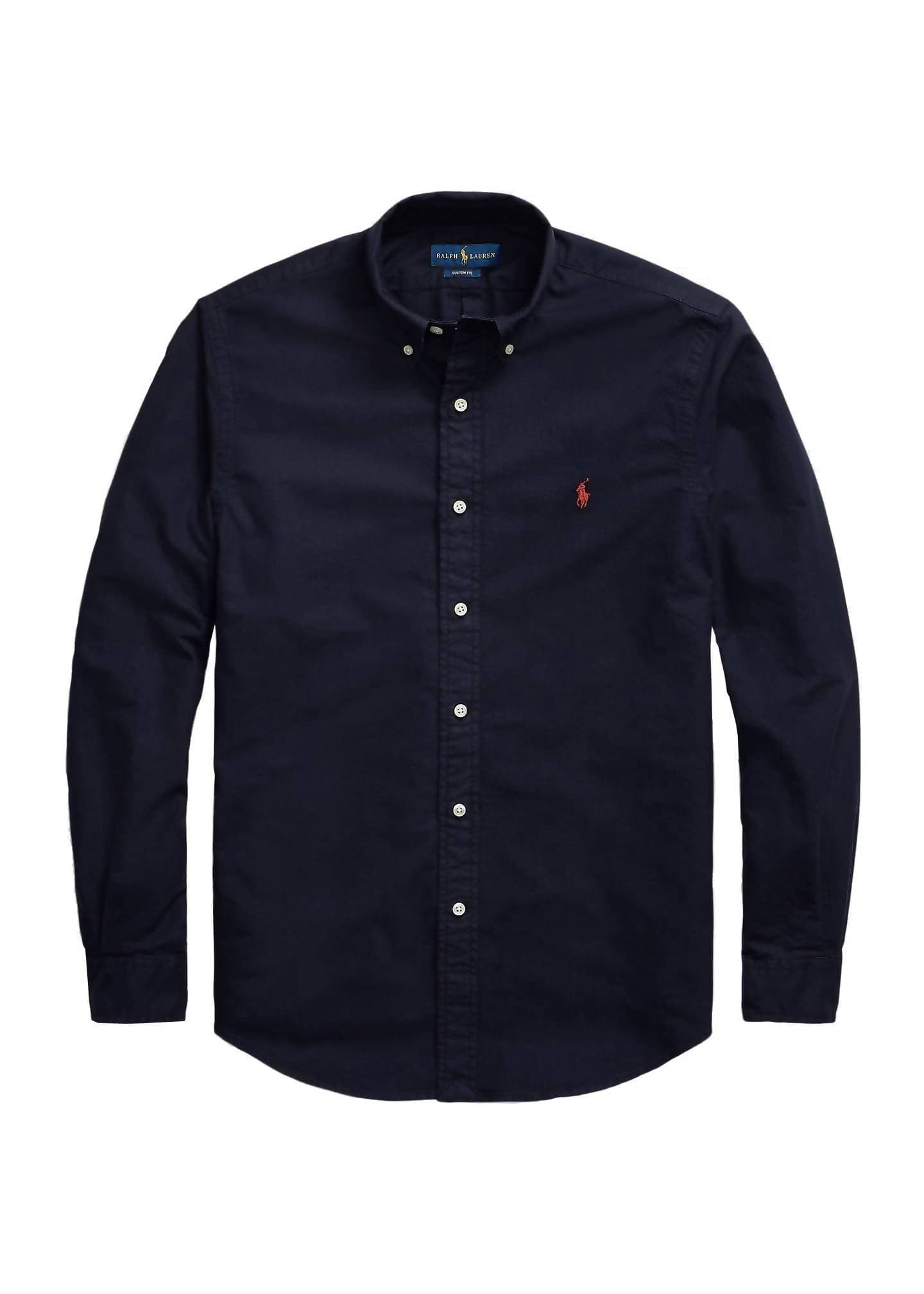 Ralph Lauren Camicia Uomo Button-down Tinta Unita Slim Fit Feather Weight Twill Camicia Polo Maniche Lunghe Pony Ricamato in Camicie casual Euforia - Bronte, commercioVirtuoso.it