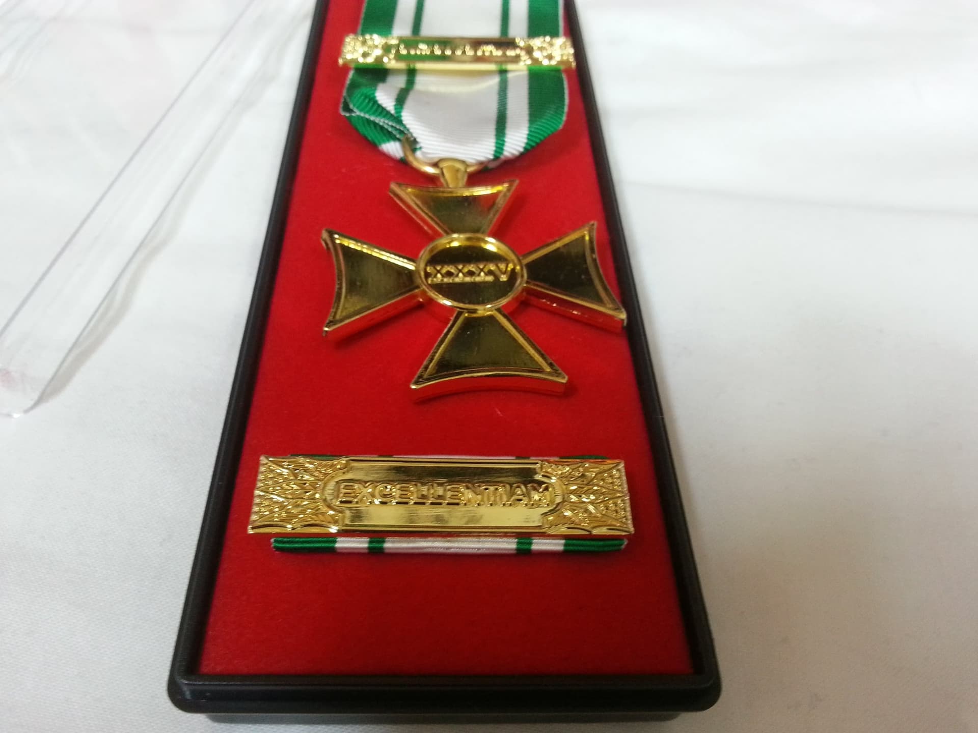 Anzianità 35 anni Croce Rossa Italiana - Nastro / nastrino / medaglia in Medaglie Il Distintivo - Pesaro, commercioVirtuoso.it
