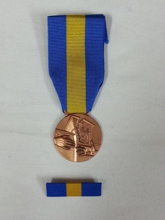Terremoto Friuli decorazione per civili - Nastro / nastrino / medaglia in Nastri Il Distintivo - Pesaro, commercioVirtuoso.it