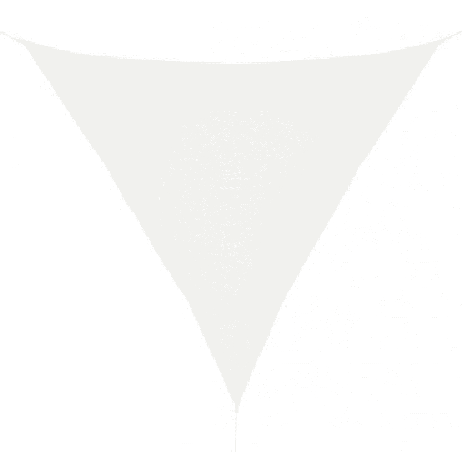 Vela Ombreggiante Triangolare poliestere con anelli in acciaio zincato. - 10