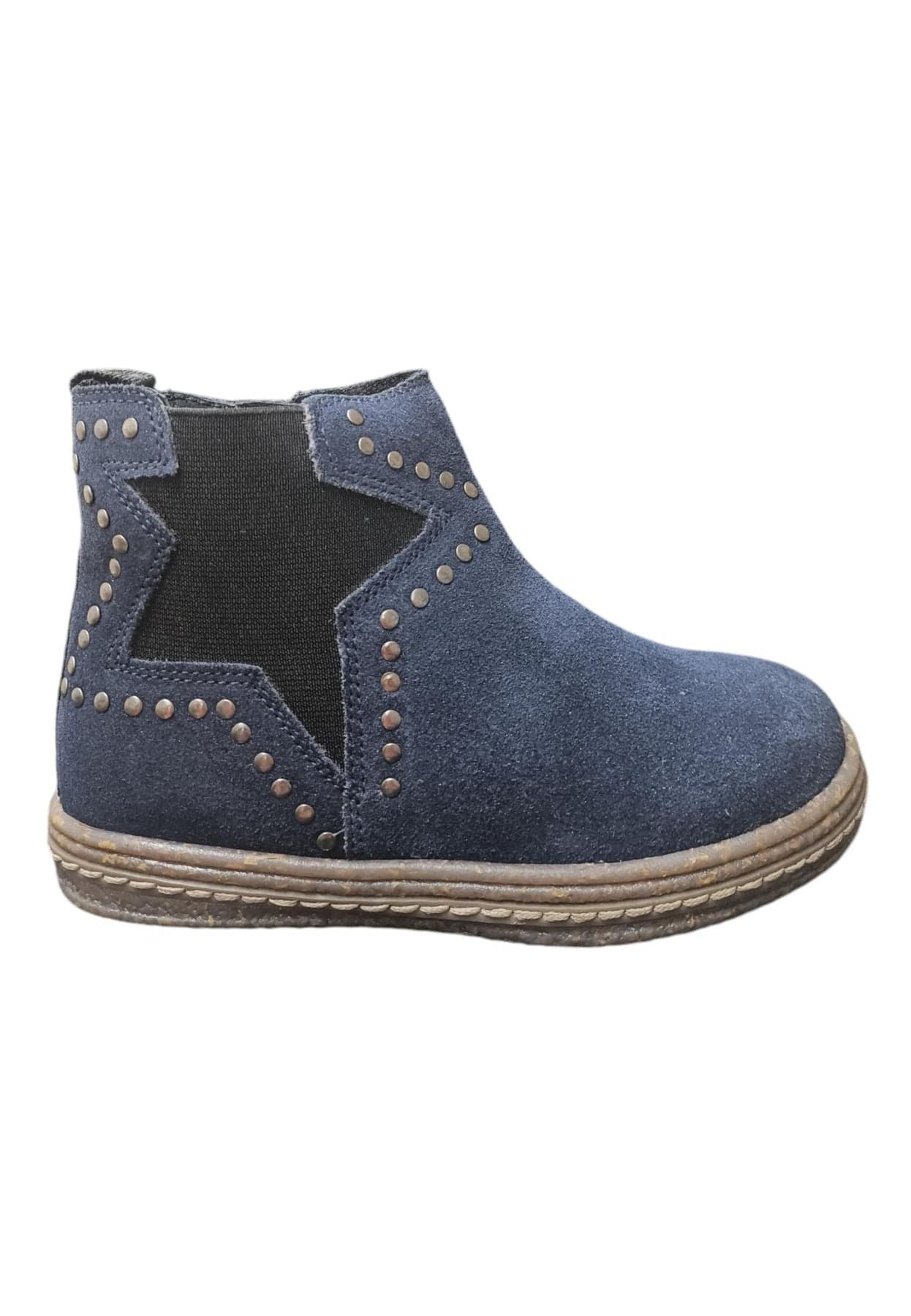 Stivaletto Bambine Gioseppo AJKA Blu con Zip - Scarpe Invernali Suede - 6