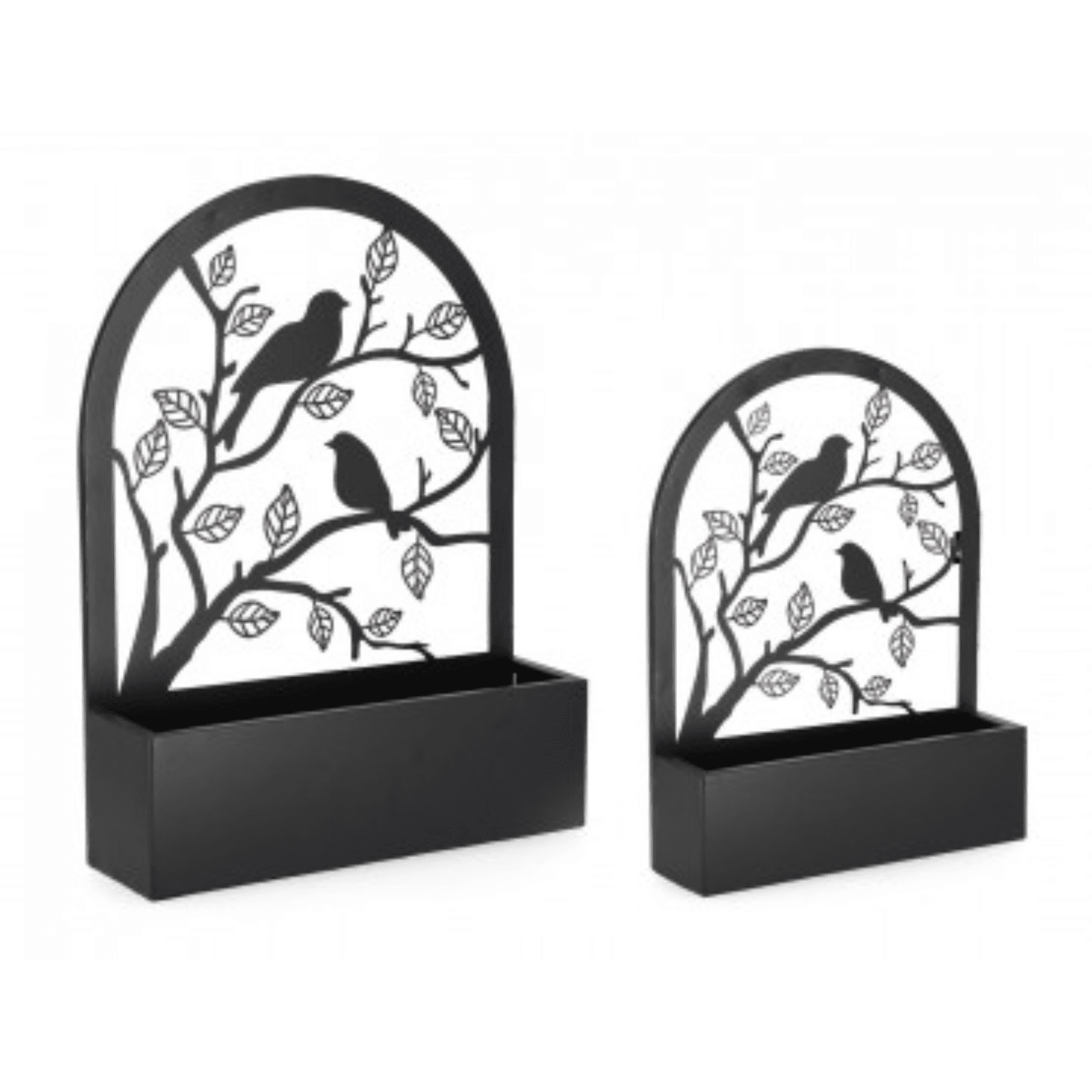 Set 2 PortaFiore Rosalinda Uccellini per uso interno ed esterno. - 3