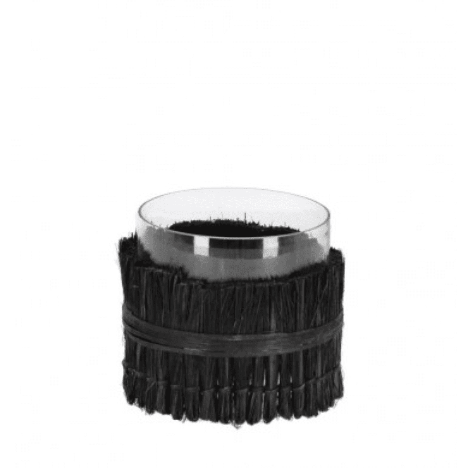 Vaso "zhob" cilindrico nero prodotto fatto a mano - 3