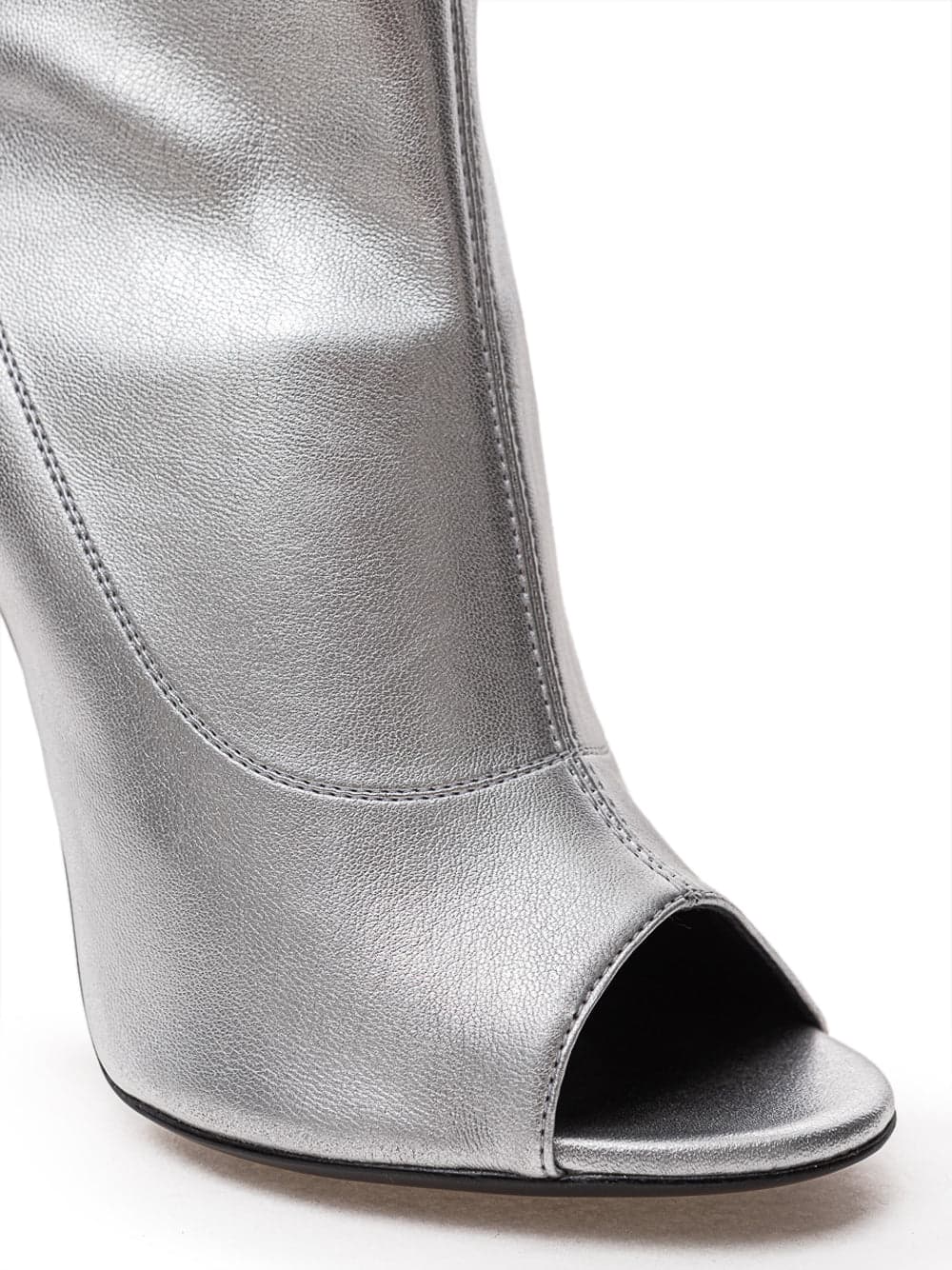 Giuseppe Zanotti Stivaletti Open Toe in Silver da donna in Stivali Drestige - Casamassima, commercioVirtuoso.it