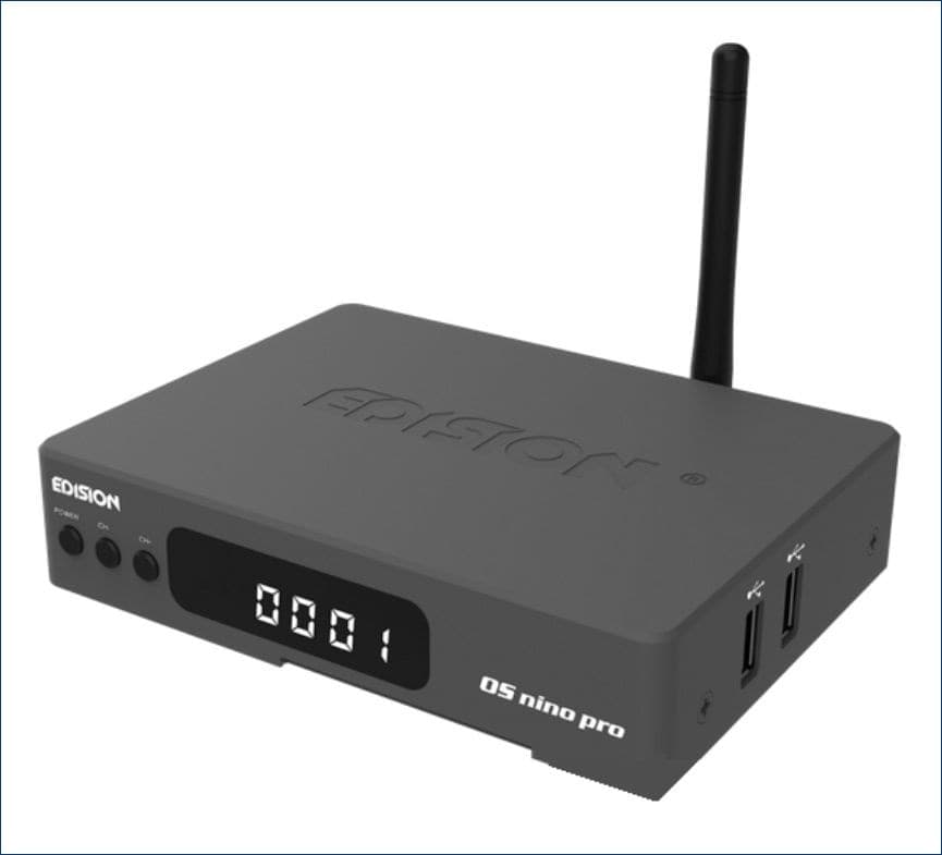 Edision OS Nino Pro Combo DVB-S2X+DVB-T2/C Multistream GRIGIO in Ricevitori digitale terrestre DFP Elettronica Store - Scafati, commercioVirtuoso.it