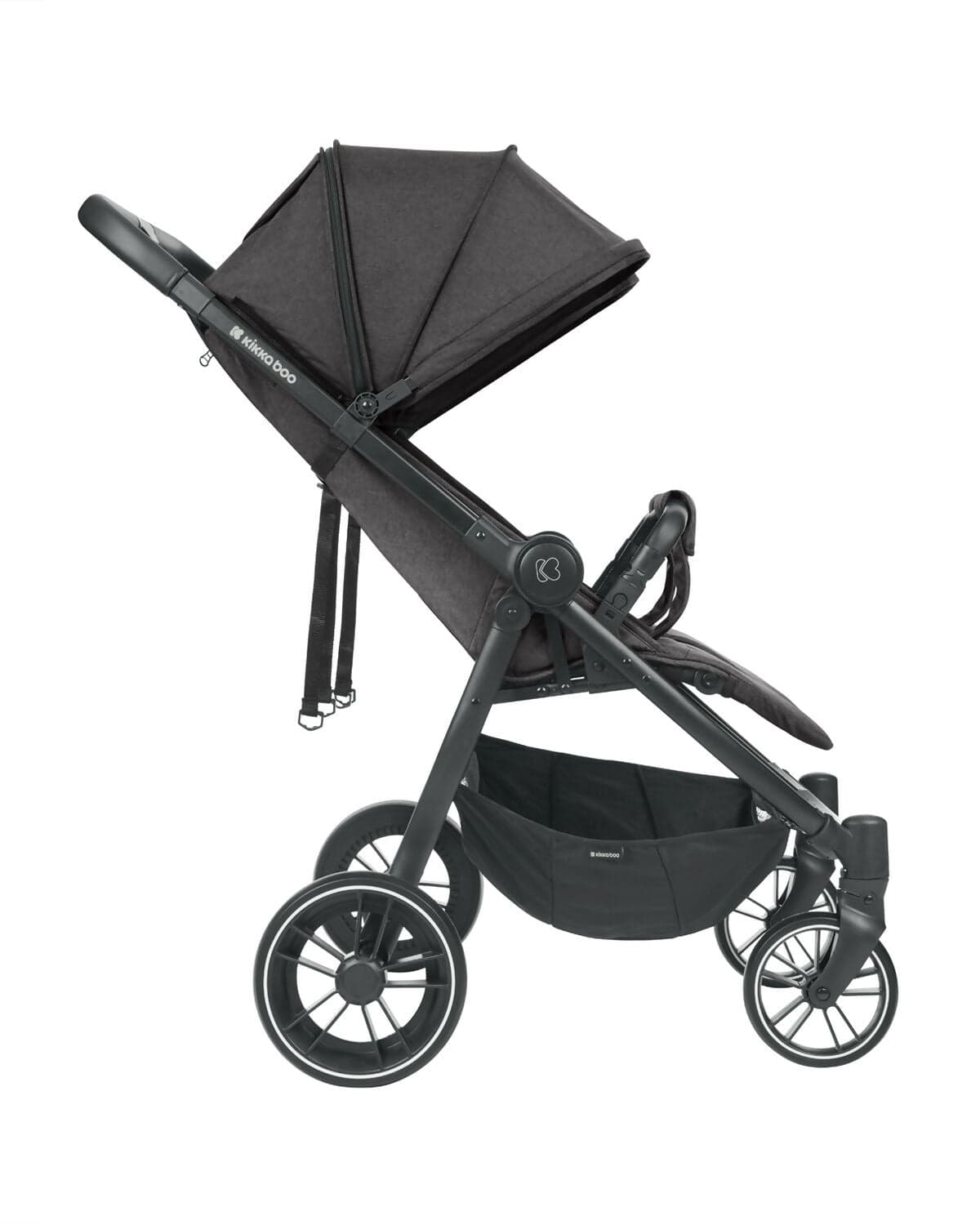 KIKKABOO Passeggino Gemellare Happy 2 Dark Grey 2024 - Twin - telaio in alluminio robusto, chiusura automatica e veloce, adatto dalla nascita fino a 15 kg, ruota a 360° RUOTA TOTALMENTE, colore Dark Grey, grigio in Passeggini compatti Sanitaria Gioia del Bimbo - Villa San Giovanni, commercioVirtuoso.it