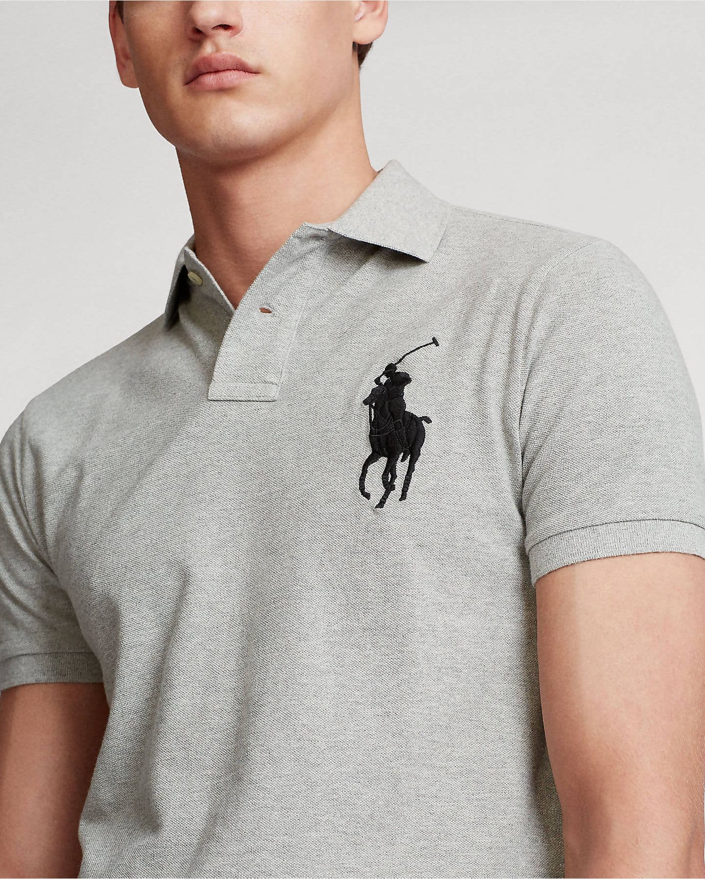 Polo Ralph Lauren Uomo 100% Cotone Pony Ricamato Slim Fit Maniche Corte Maxi Logo Big Pony in Polo Euforia - Bronte, commercioVirtuoso.it