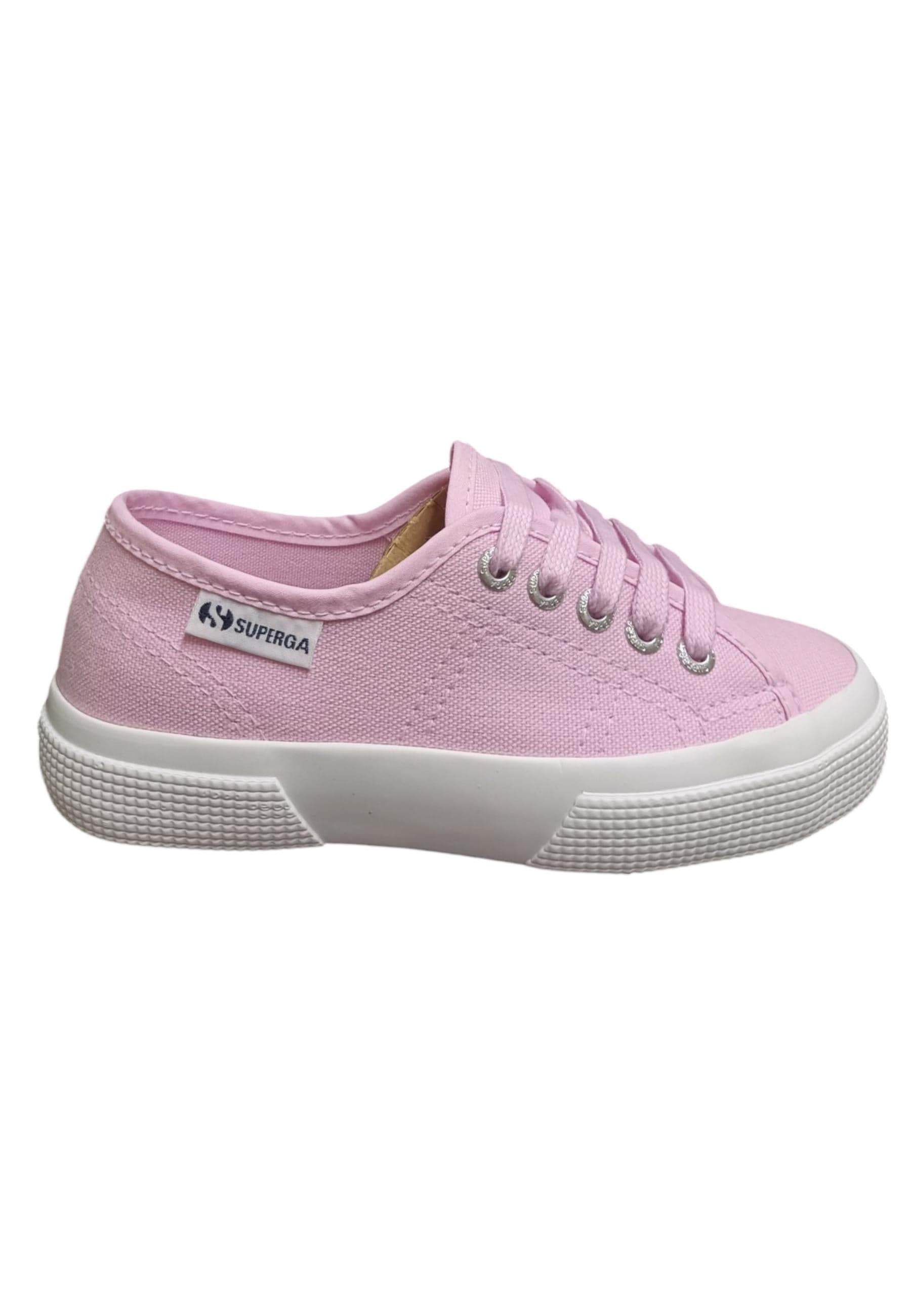 Scarpe snekears Bambine e ragazze SUPERGA COTU CLASSIC  rosa-bianco laccio - 6