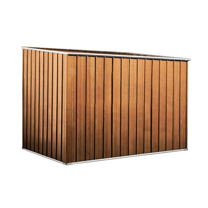 Casetta attrezzi Box garage in Acciaio Zincato 260x185cm x h1.92m - 85kg - 4,81 mq - LEGNO in Capanni CarrelloDigitale.it - Seclì, commercioVirtuoso.it