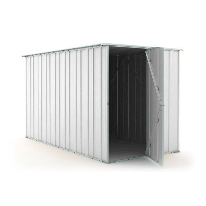 Box in Acciaio Zincato casetta lamiera attrezzi 175x307cm x h1.82m - 95KG - 5,4mq in Capanni CarrelloDigitale.it - Seclì, commercioVirtuoso.it