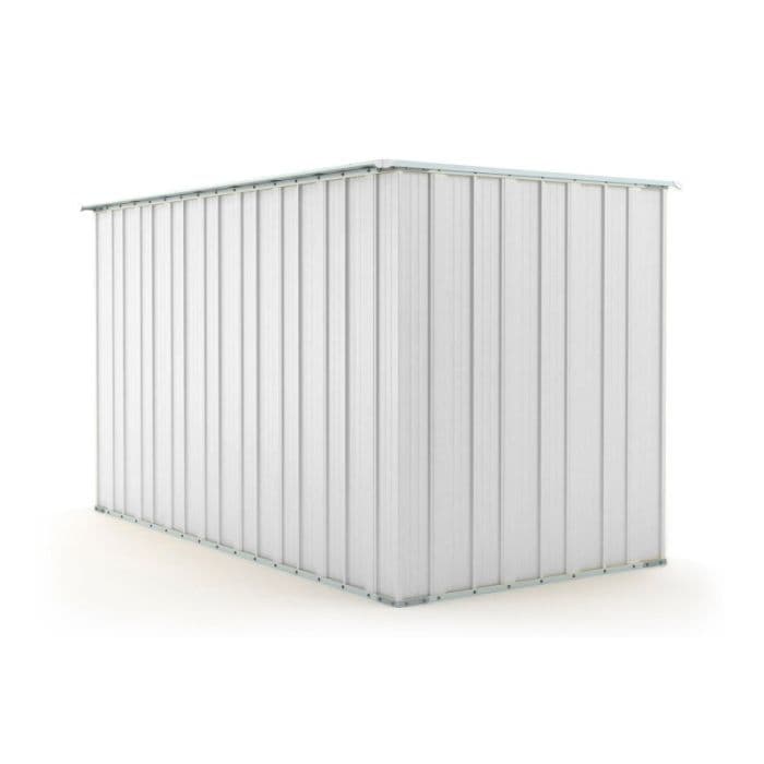 Box in Acciaio Zincato casetta lamiera attrezzi 175x307cm x h1.82m - 95KG - 5,4mq in Capanni CarrelloDigitale.it - Seclì, commercioVirtuoso.it