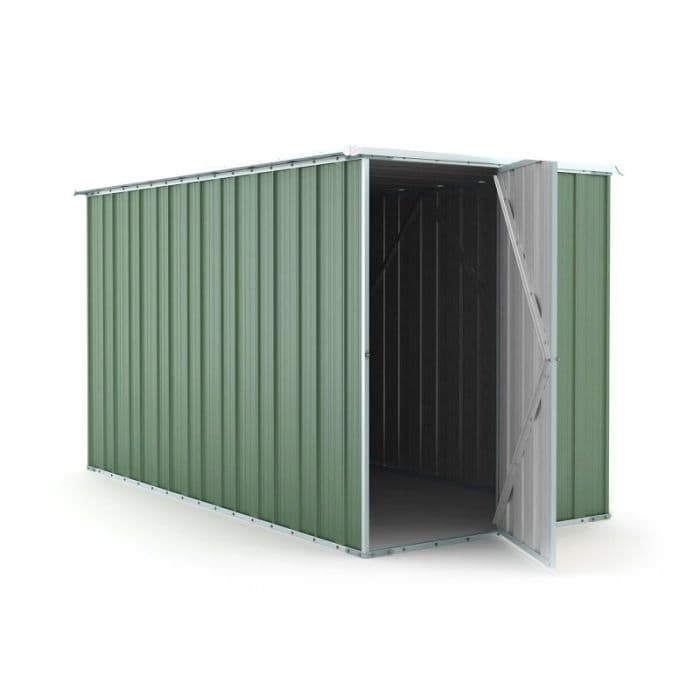 Casetta giardino lamiera Box in Acciaio Zincato 175x307cm x h1.82m - 95KG - 5,4mq - VERDE in Capanni CarrelloDigitale.it - Seclì, commercioVirtuoso.it