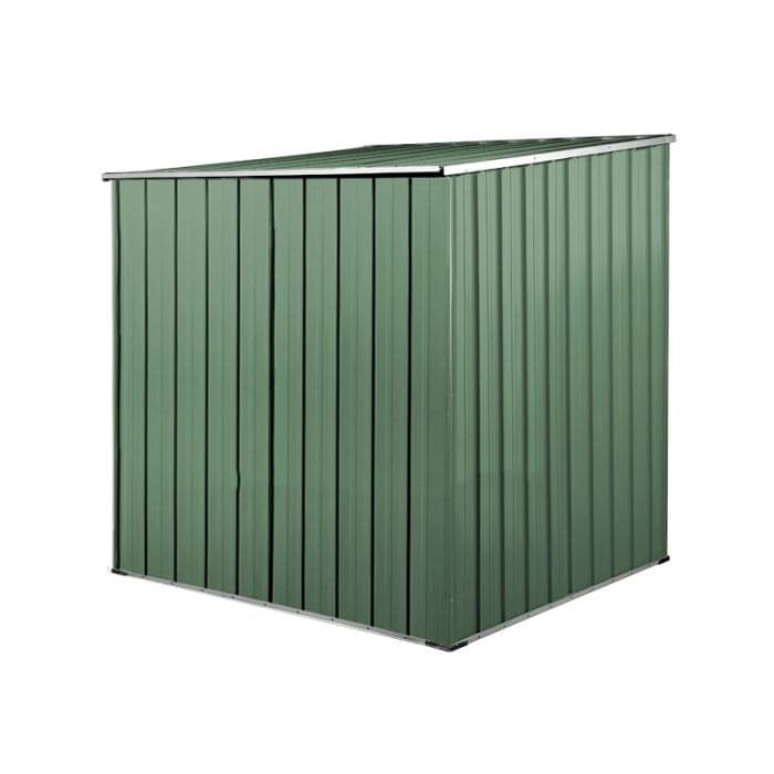 Box in Acciaio Zincato casetta attrezzi da giardino 175x185cm x h1.92m - 70KG - 2,92mq - VERDE in Capanni CarrelloDigitale.it - Seclì, commercioVirtuoso.it