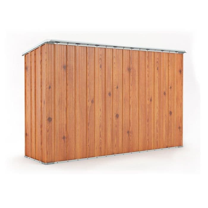 Casetta giardino Box in lamiera di Acciaio Zincato 307x100cm x h1.92m - 75KG - 3.07mq in Capanni CarrelloDigitale.it - Seclì, commercioVirtuoso.it