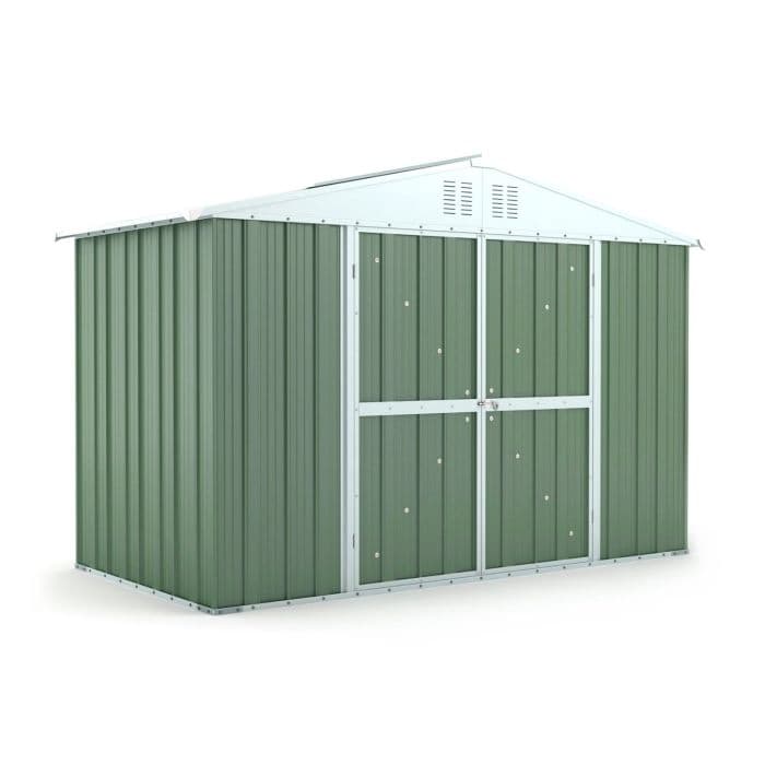 Box attrezzi casetta giardino in Acciaio Zincato 327x155cm x h2.15m - 114KG - 5.06mq in Capanni CarrelloDigitale.it - Seclì, commercioVirtuoso.it