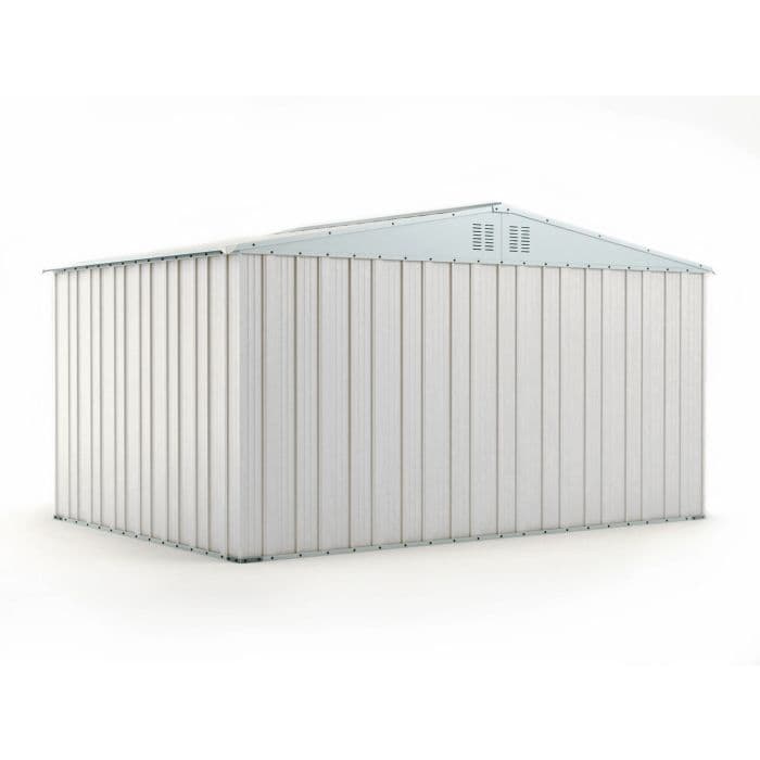 Box deposito in lamiera garage acciaio 403x269cm x h 215cm - 149kg - 10,84mq BIANCO in Capanni CarrelloDigitale.it - Seclì, commercioVirtuoso.it