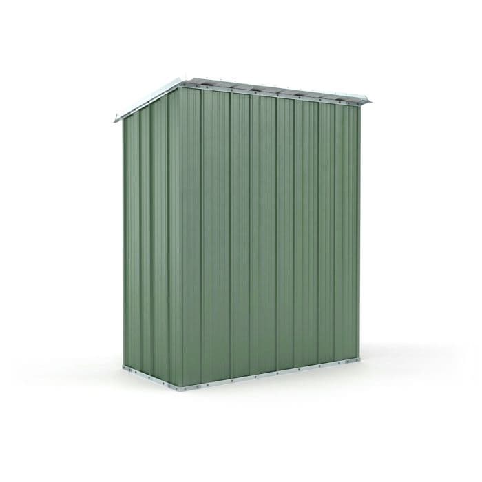 Casetta per esterno giardino box deposito attrezzi 174x100cm x h 182cm - 43kg - 1,74mq - VERDE in Capanni CarrelloDigitale.it - Seclì, commercioVirtuoso.it