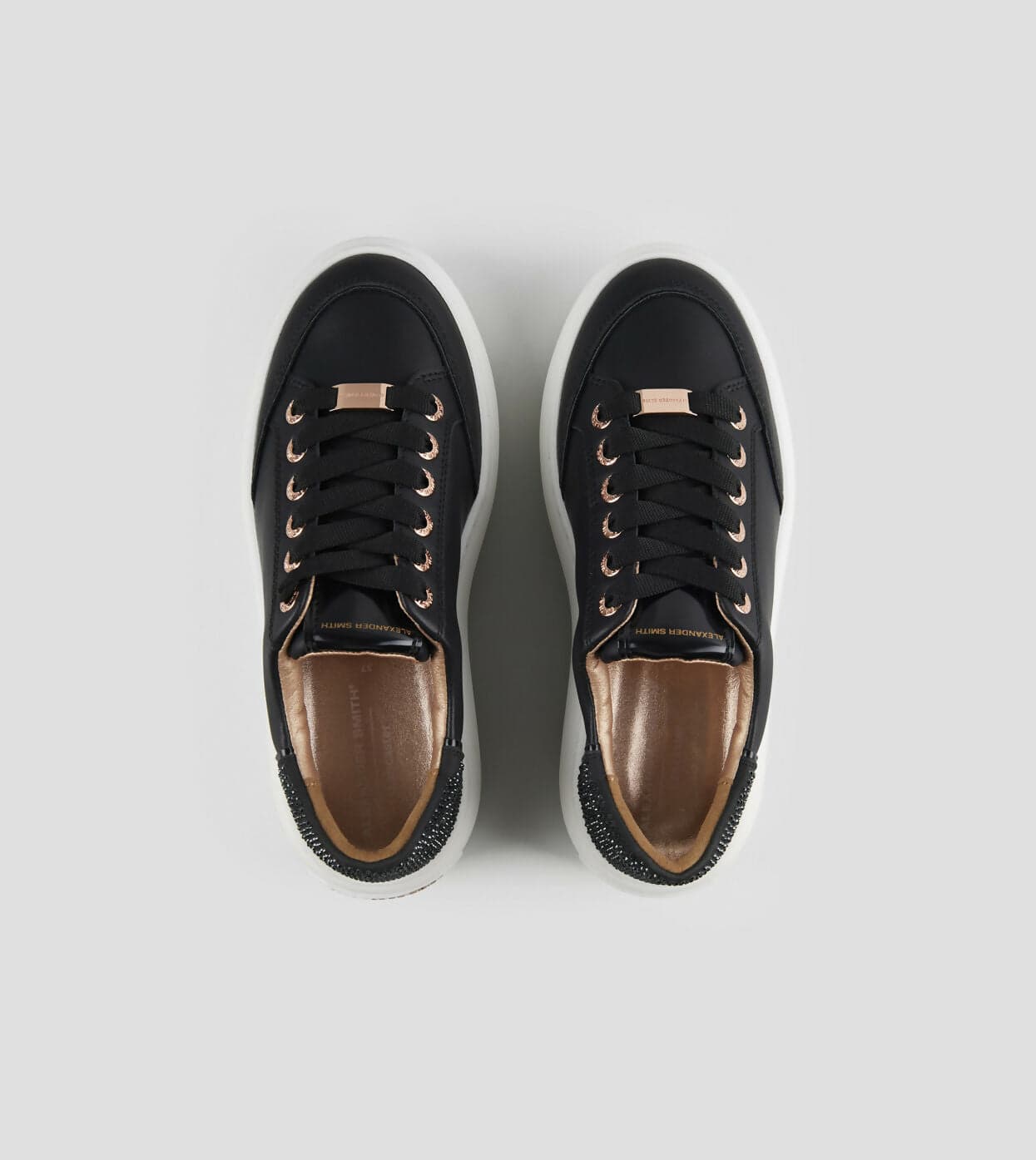 Alexander Smith Donna sneakers Lancaster in pelle nera in Sneaker casual Cantali Calzature - Randazzo, commercioVirtuoso.it