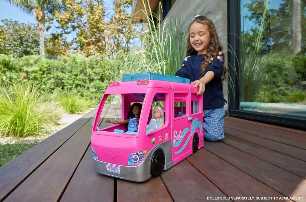 MATTEL BARBIE CAMPER DEI SOGNI CON ACCESSORI in Animali Cartoleria Deja Vu - Crotone, commercioVirtuoso.it