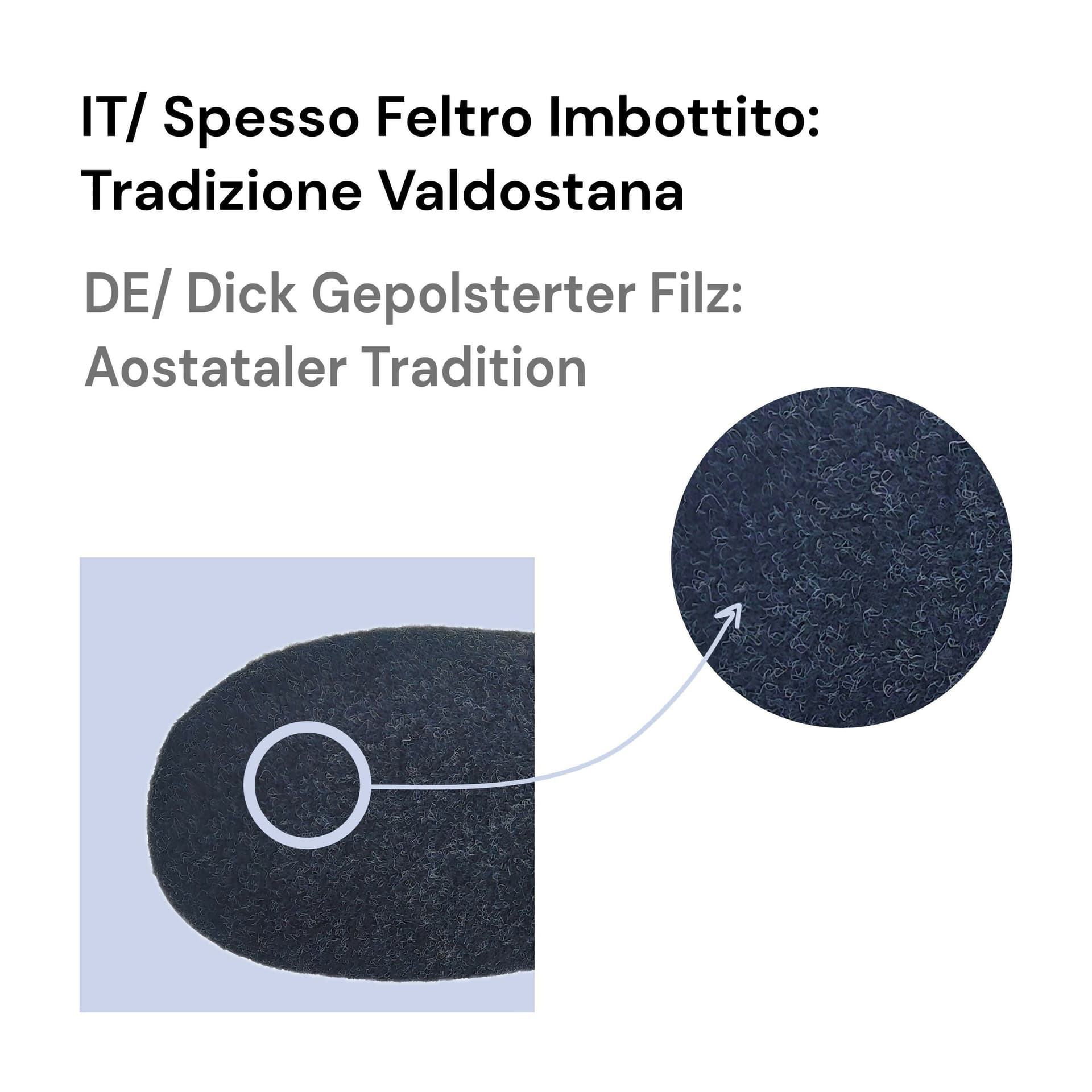 Le Valdostane, Fantastiche Pantofole Uomo Invernali da Casa, Calde e Imbottite, Ciabatte Inverno Antiscivolo con Pelo, Ciabatta da Camera Made in Italy, Fibbia Regolabile Comfort Unico in Pantofole Primo Calzature - Venezia, commercioVirtuoso.it