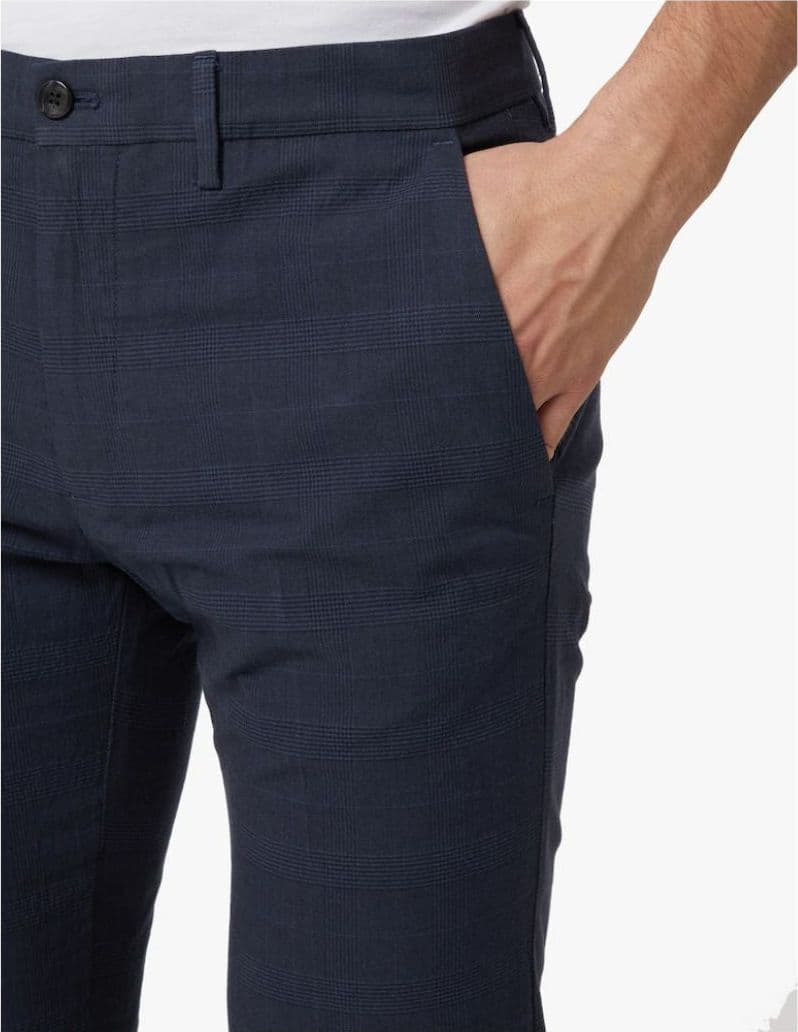 Tommy Hilfiger PANTALONE DENTON PRINCE OF WALES da uomo in Pantaloni Drestige - Casamassima, commercioVirtuoso.it
