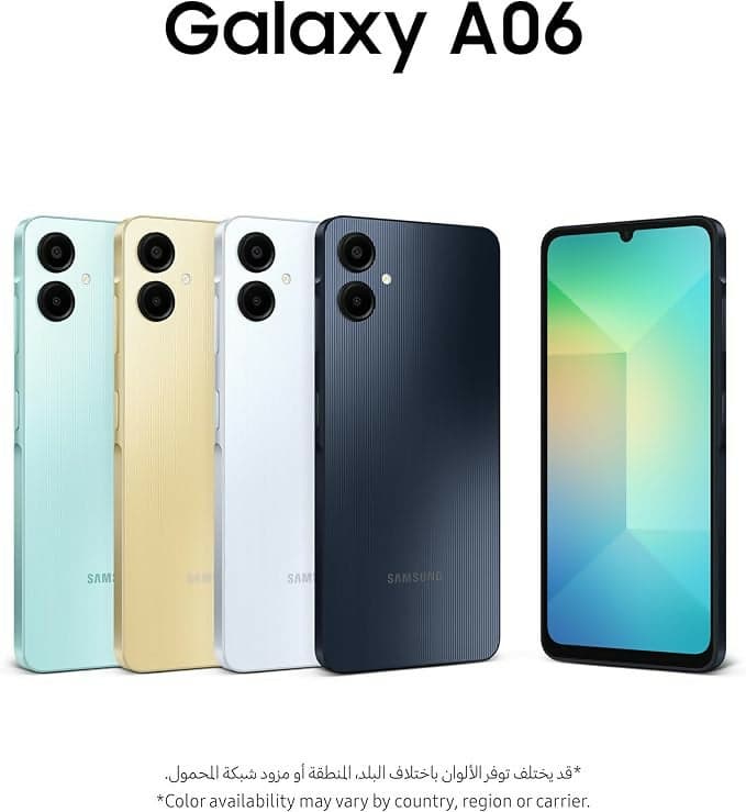 Samsung Galaxy A06 4G LTE Versione Globale SM-A065F/DS, NO NFC, Display 6,7", Doppia SIM 50MP Doppia Fotocamera Nero (Black), 64GB in Cellulari e Smartphone Unicmarket.eu - Bologna, commercioVirtuoso.it