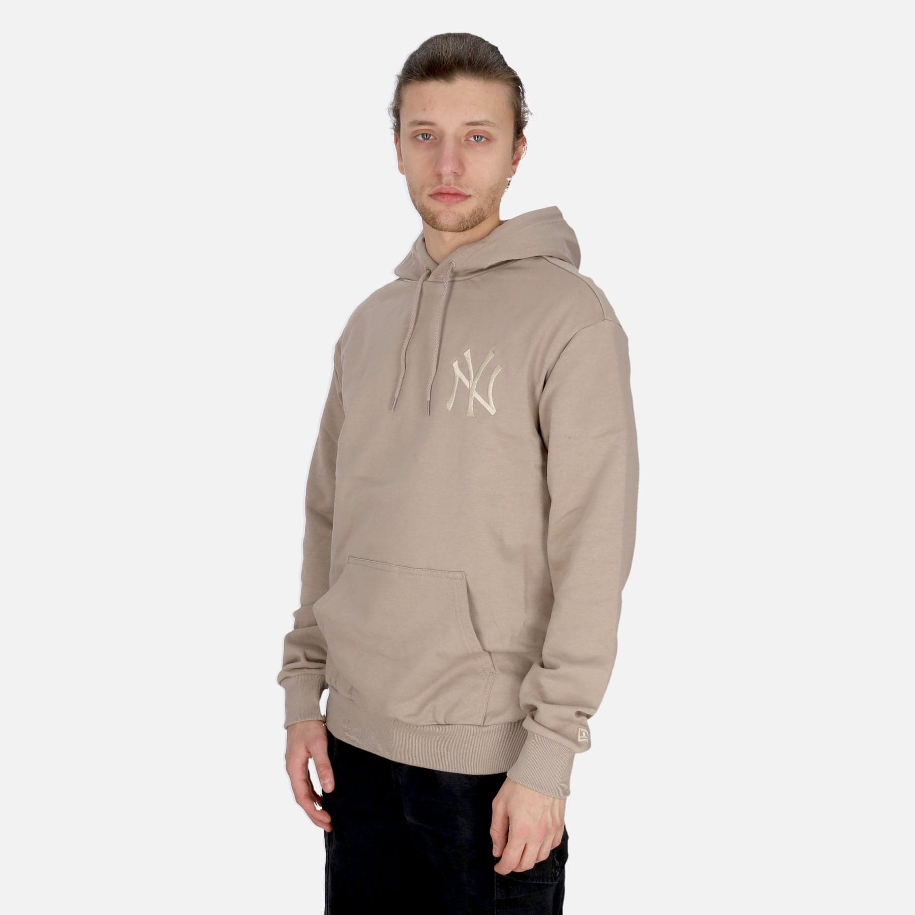 NEW ERA Felpa Cappuccio Uomo Mlb League Essentials Oversize Hoodie Neyyan Air Grey/off White da uomo in Felpe con cappuccio Drestige - Casamassima, commercioVirtuoso.it