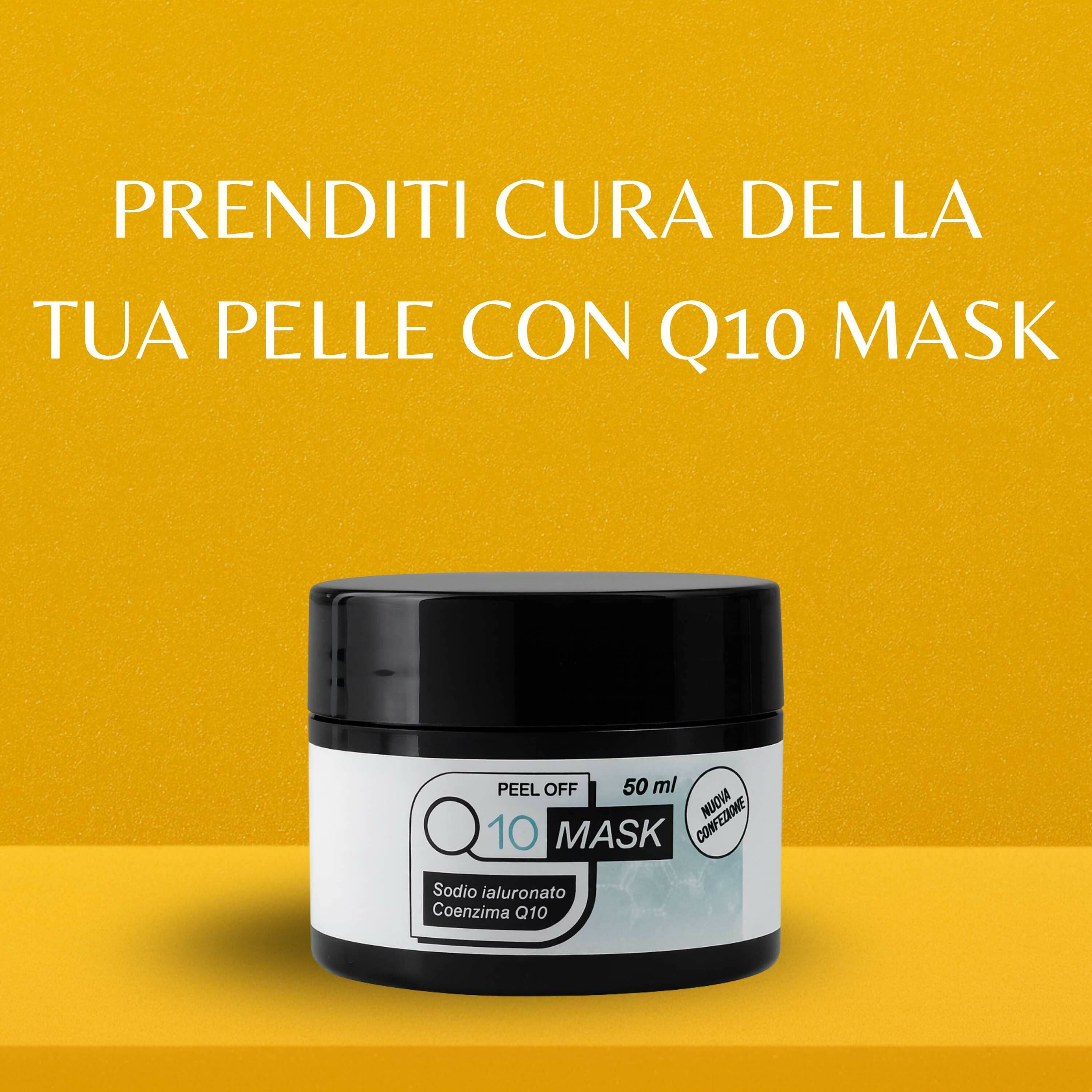 Maschera Viso Anti-Età con Coenzima Q10 e Acido Ialuronico – Trattamento Effetto Lifting, Peel Off, Idratante e Rimpolpante, Tonica e Idratata | AlohaLabs Q10 Mask 50ml in Maschere BasketGuru Italia - Palermo, commercioVirtuoso.it