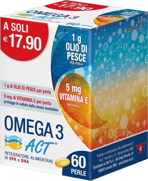 OMEGA 3 ACT 60 PERLE