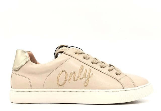 Only Sneaker beige/Gold in Sneaker casual Calzature Durello - Agna, commercioVirtuoso.it