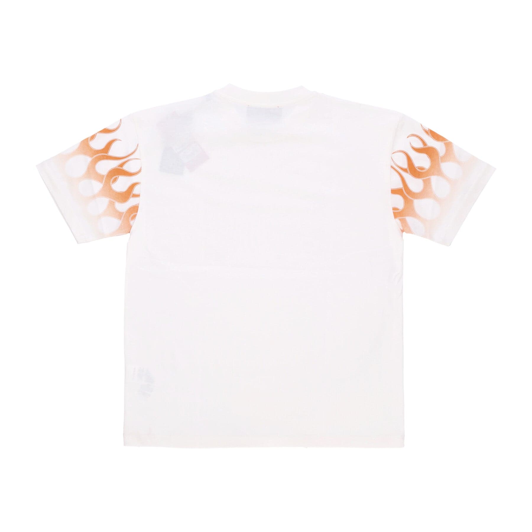 VISION OF SUPER Maglietta Uomo Flames Tee Off White/orange da uomo in T-Shirt Drestige - Casamassima, commercioVirtuoso.it