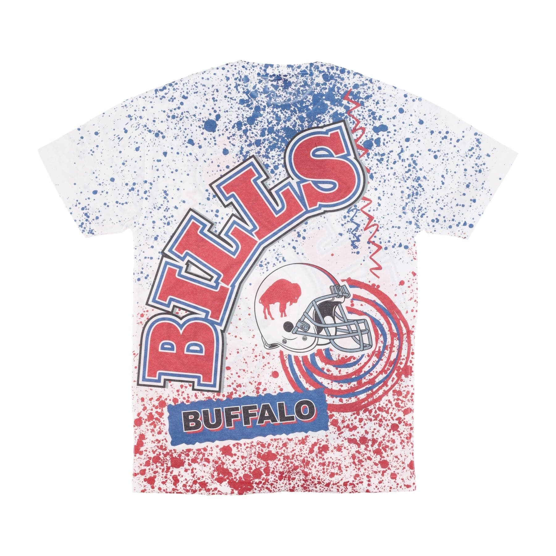 MITCHELL &amp; NESS Maglietta Uomo Nfl Team Burst Sublimated Tee Bufbil White/original Team Colors da uomo in T-shirt Drestige - Casamassima, commercioVirtuoso.it