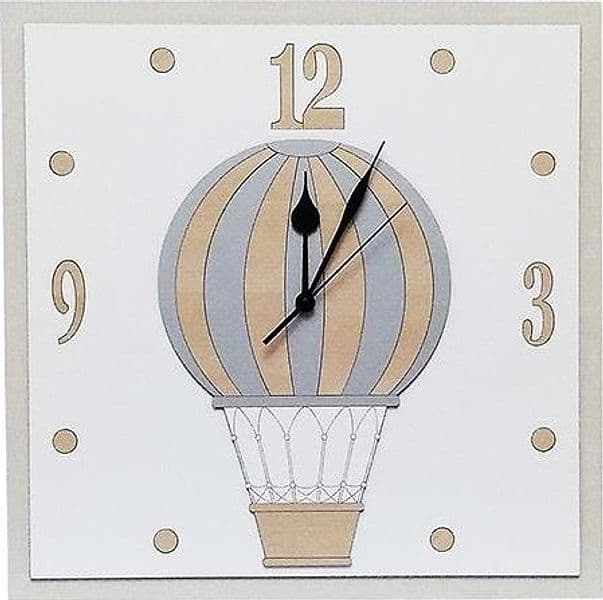 Orologio in legno mdf. Linea "Copernico" personalizzabile. Misure cm. 46x46 e cm. 16x16 – Noah Srl