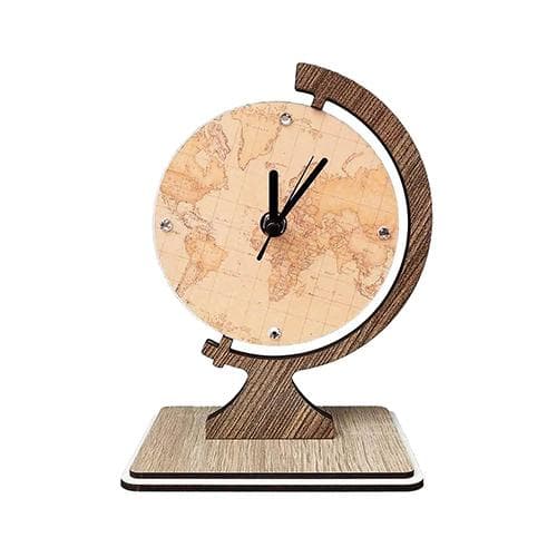 Orologio in legno mdf  sagomato e strass. Personalizzabile, misure h.19cm. e h 14cm. - 2
