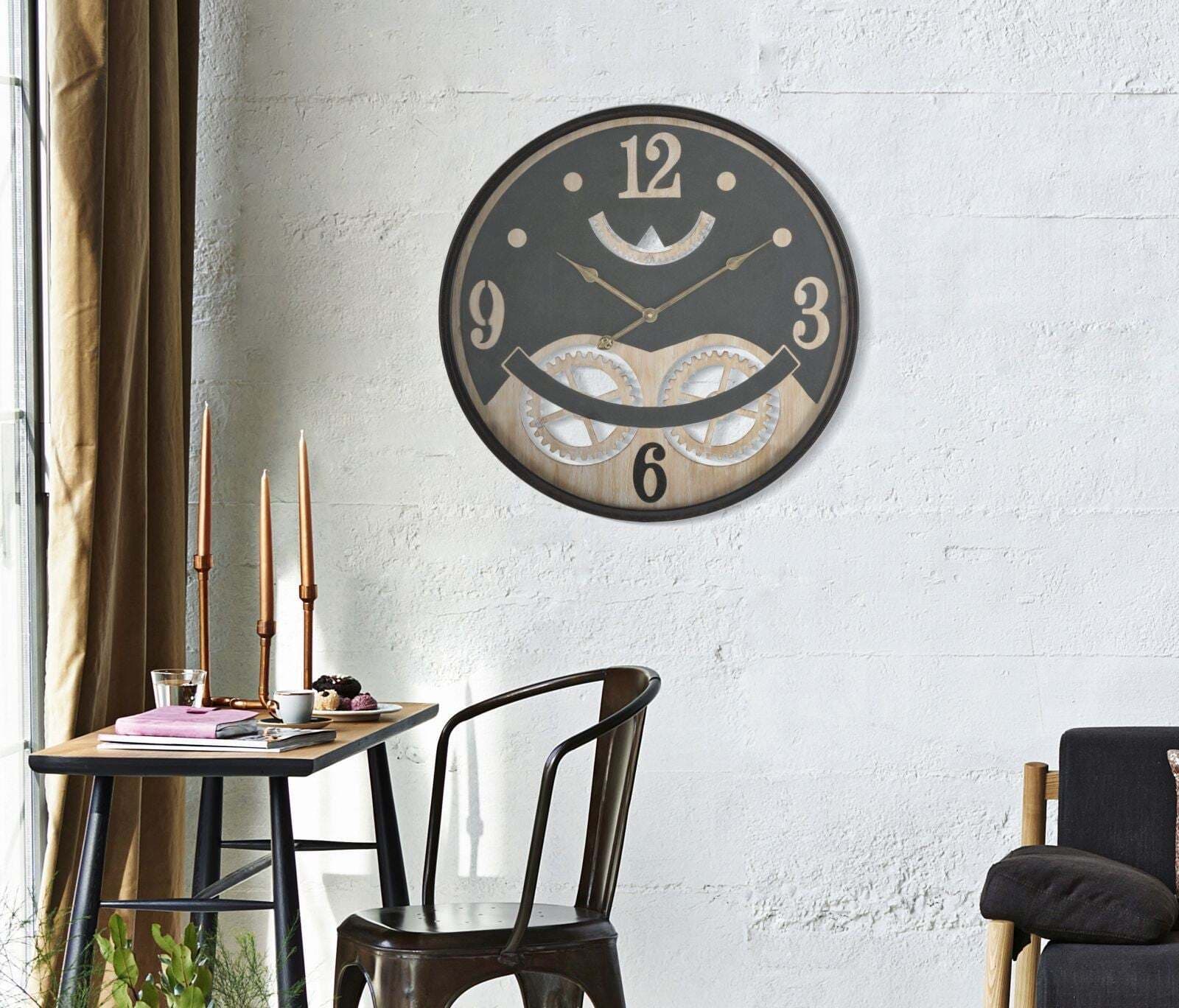Orologio Xxx Cm 67X6,5 Casa e cucina/Decorazioni per interni/Orologi/Orologi da parete Led Mall Home - Napoli, Commerciovirtuoso.it