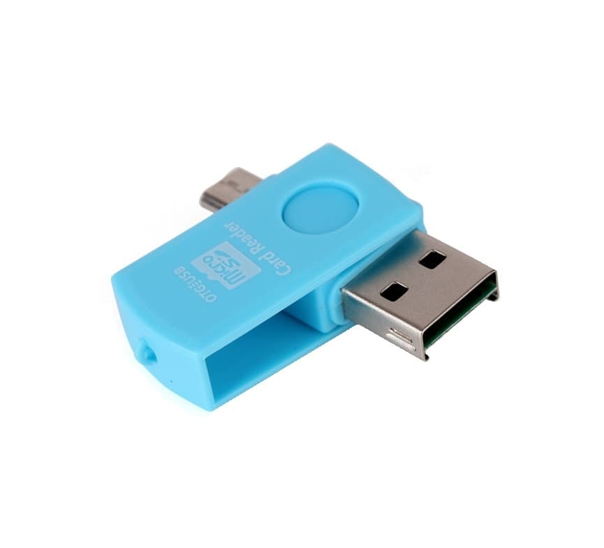 Lettore di Micro SD OTG/USB per smartphone e tablet in Lettori schede di memoria esterni DFP Elettronica Store - Scafati, commercioVirtuoso.it