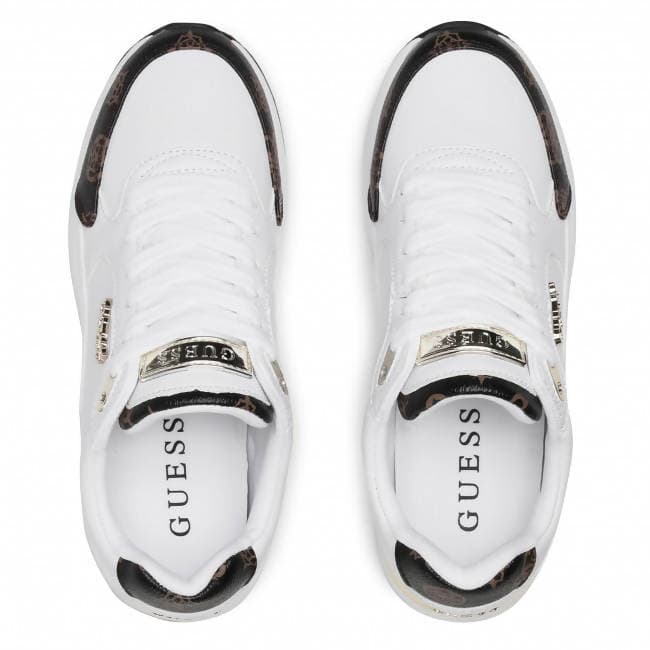 Guess Sneakers Nere Donna Scarpe Sportive Lacci Suola In Gomma Scarpa Fl5moxfal12 Casual Logo Sneaker Nera Fashion in Sneaker casual Euforia - Bronte, commercioVirtuoso.it