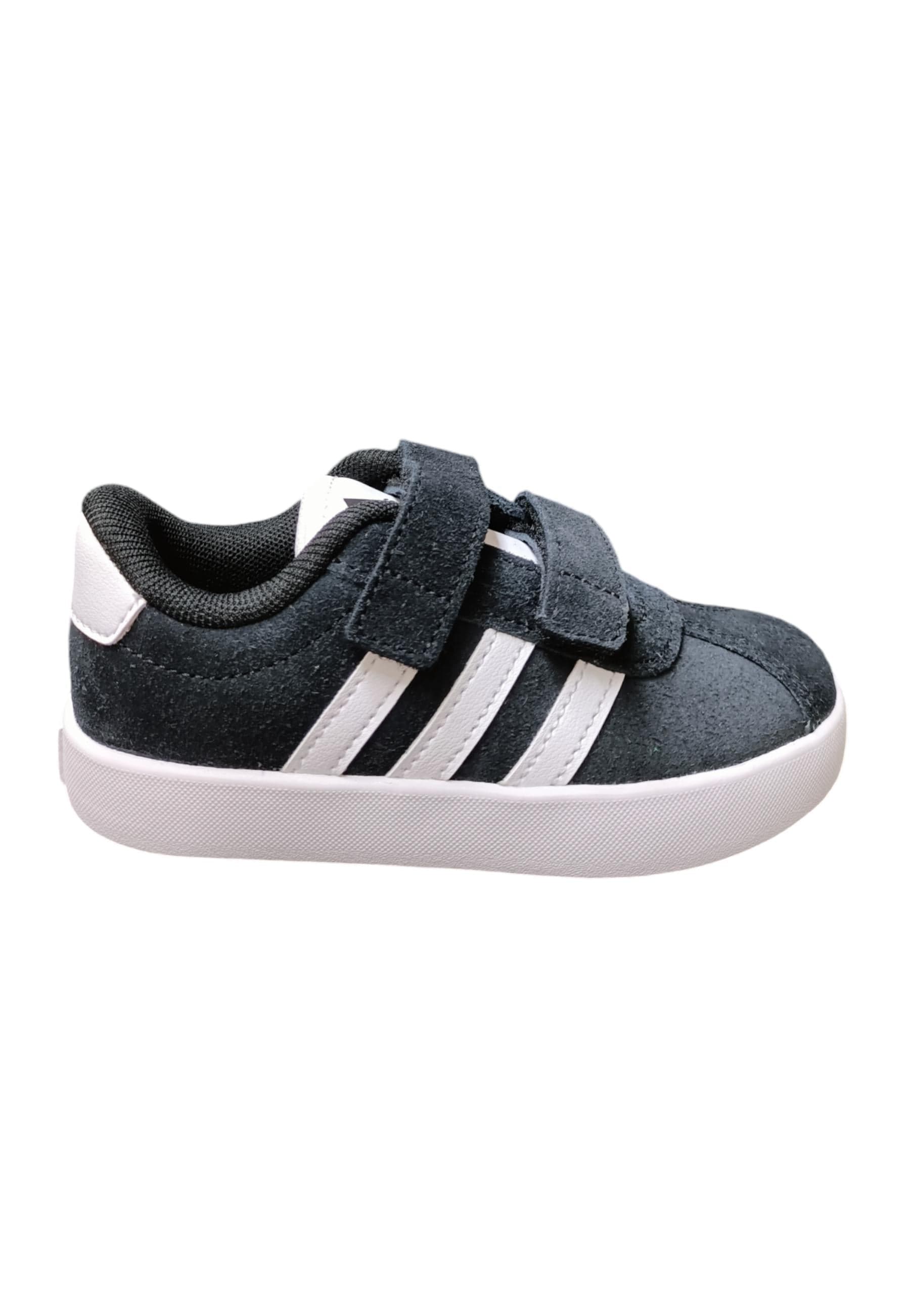 sarpe sneakers Bambini e ragazzi adidas GRAND COURT  nero-bianco velcro - 6
