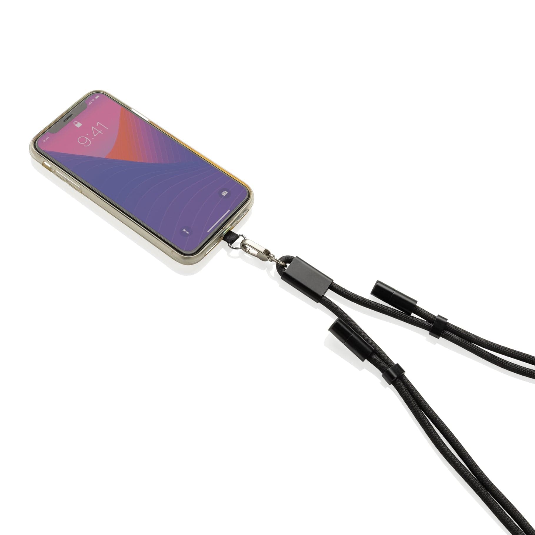 Portachiavi XD Connects LoopAmp Connects Cavo Lanyard 60W Black in Porta badge Glad Store - Genova, commercioVirtuoso.it