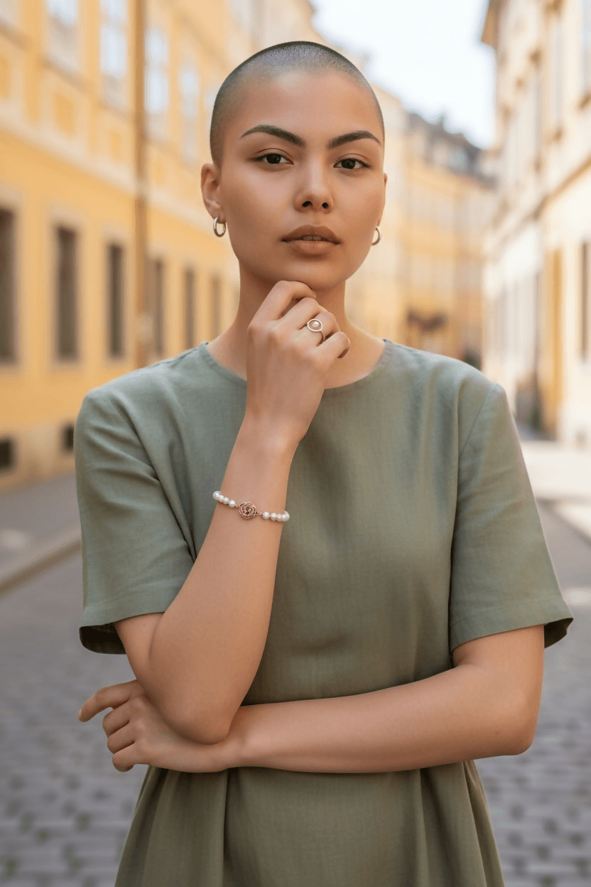 Vibes anni 2000 ✨ Set super cute composto da: ? Bracciale con perle bianche e brillantini, misura 20 cm ? Orecchini Paradiso in argento e oro, super shiny ? Anello delicato con perle bianche e finitura argentata, misura 18 mm Perfetto per outfit aest in Bracciali per Charm e Bead Gedico Store - Roncello, commercioVirtuoso.it