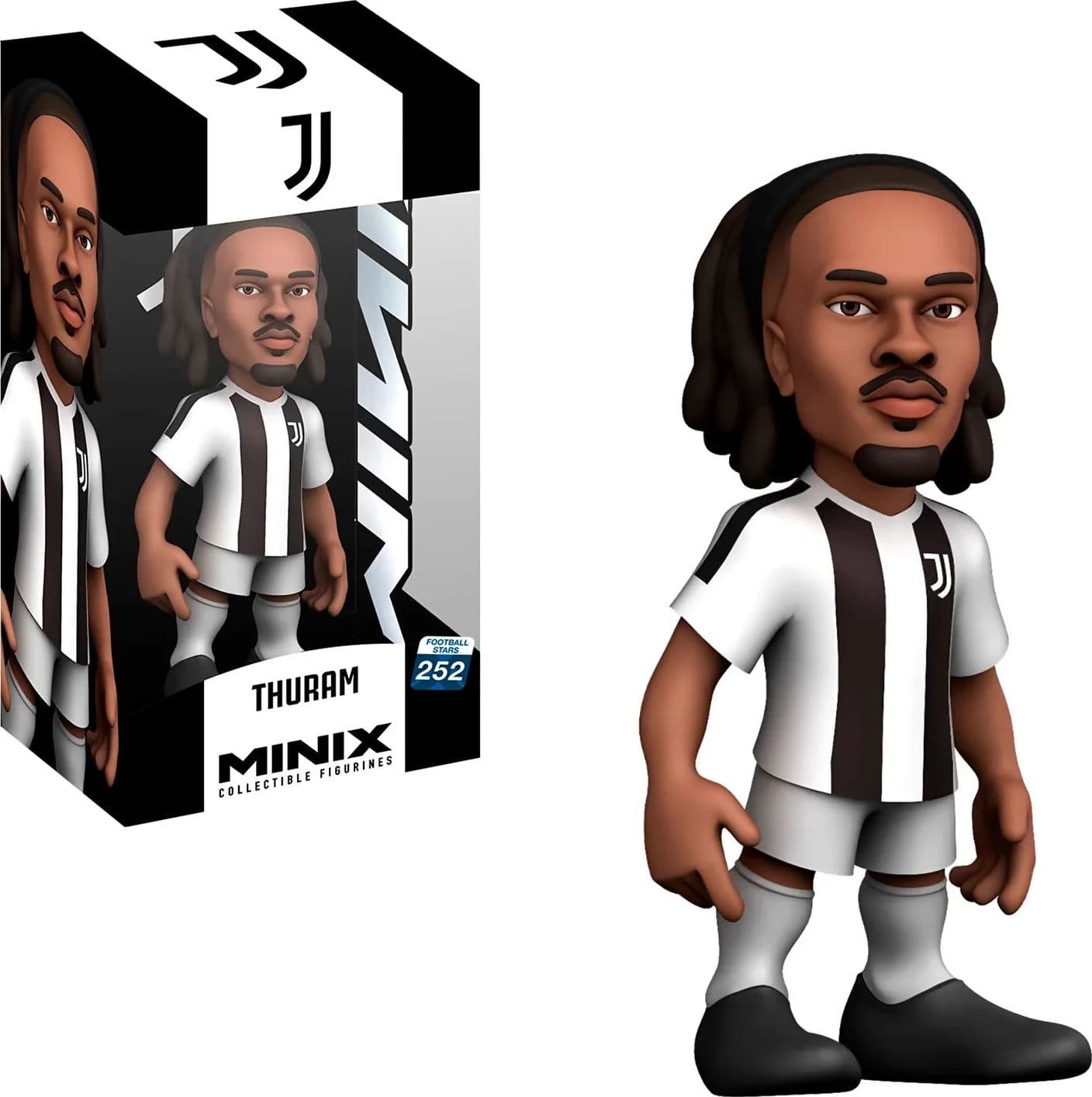 Minix - Juventus Thuram - Statuetta da Collezione in PVC 12 cm