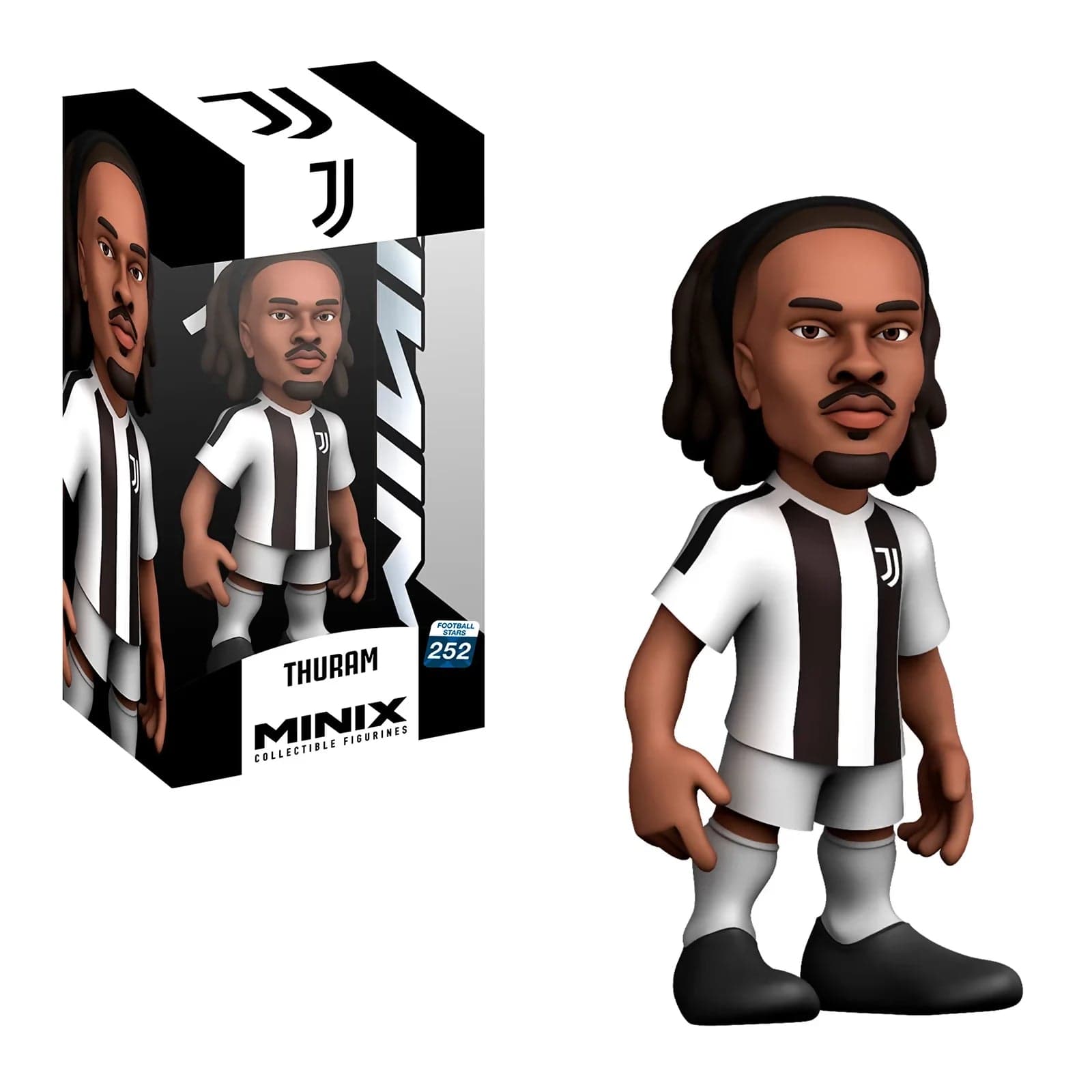 Minix - Juventus Thuram - Statuetta da Collezione in PVC 12 cm