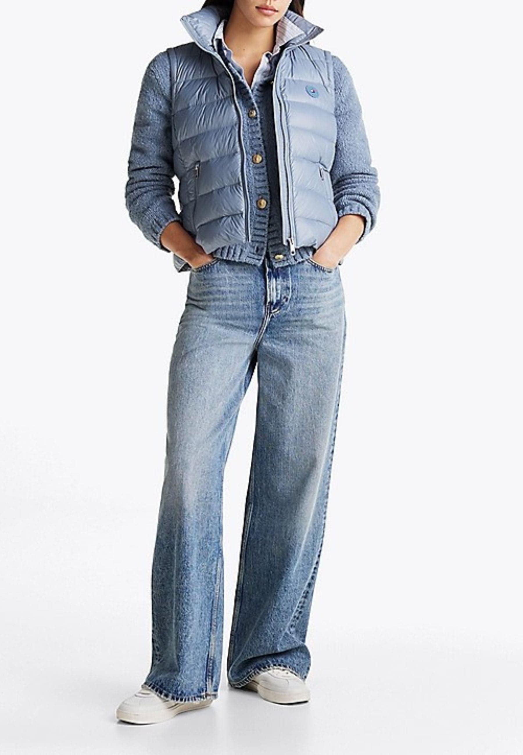 Tommy Hilfiger Giubbotto LW DOWN FEMININE GLOSS VEST da donna in Gilet Drestige - Casamassima, commercioVirtuoso.it