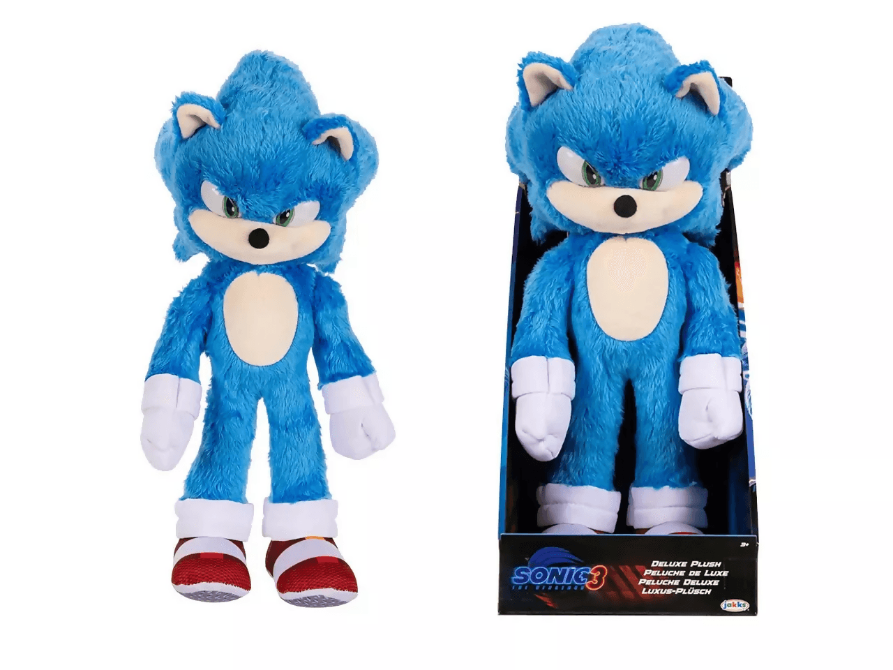 Peluche Deluxe Sonic 3 Movie 33 cm
