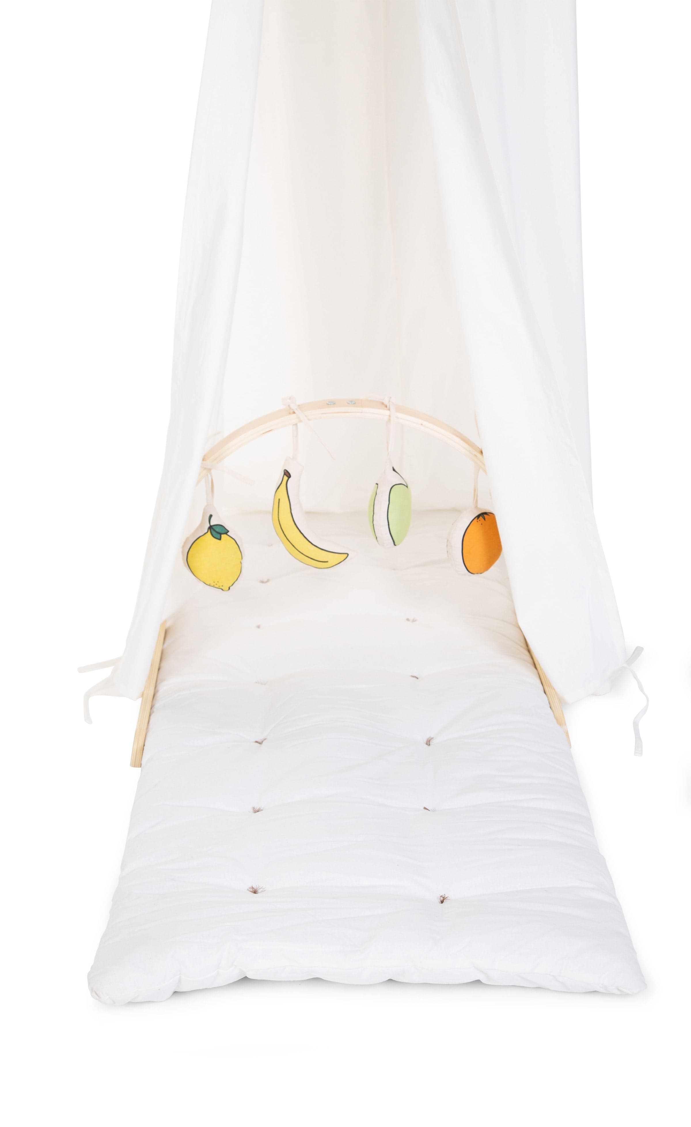 Tenda Sospesa a Baldacchino Childhome + Tappetino Bianco in Zanzariere per culla La Casa Del Bebè - Napoli, commercioVirtuoso.it