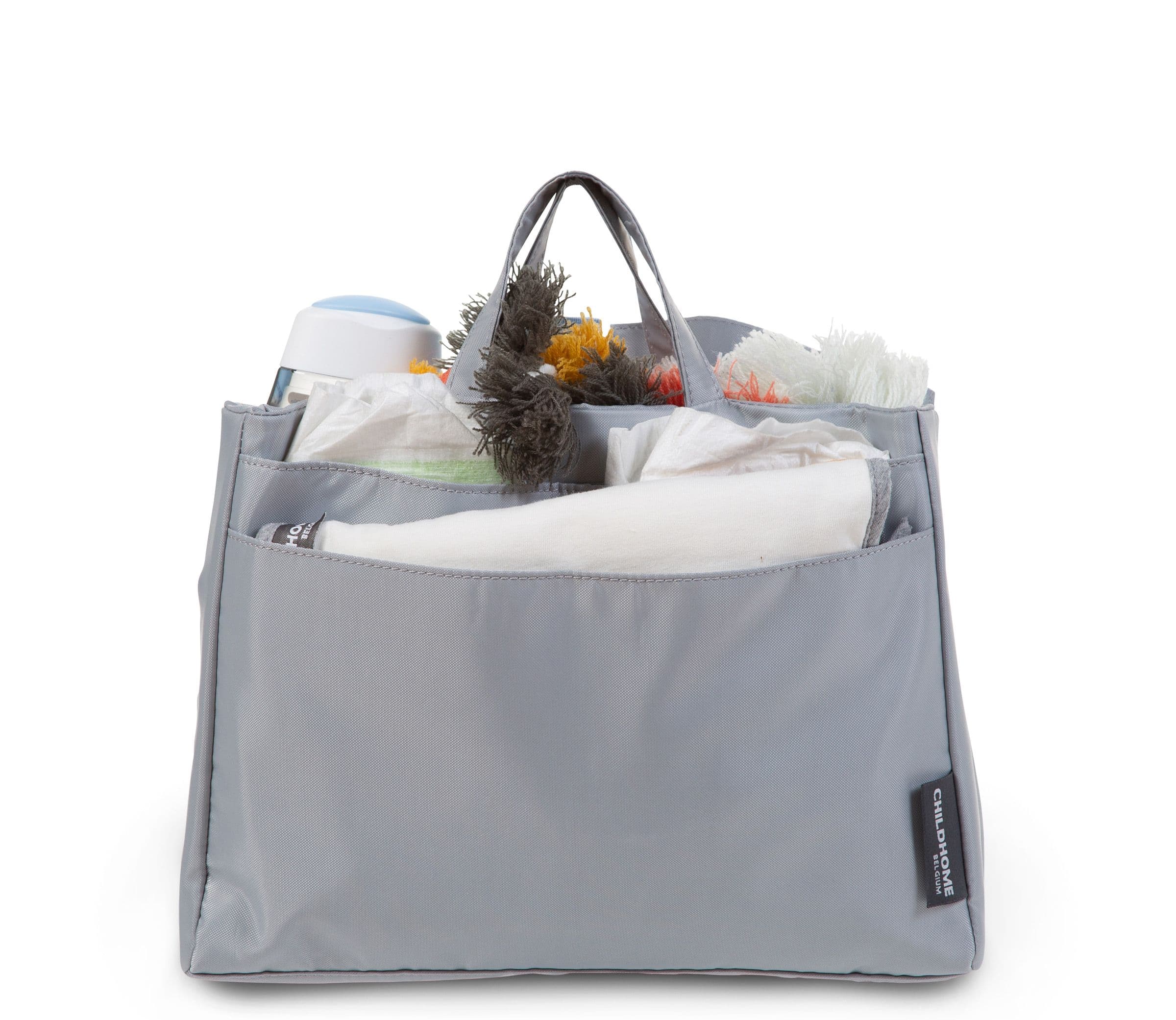 Organizer Childhome Bag in Bag Tela Grigio in Borse tascapane La Casa Del Bebè - Napoli, commercioVirtuoso.it
