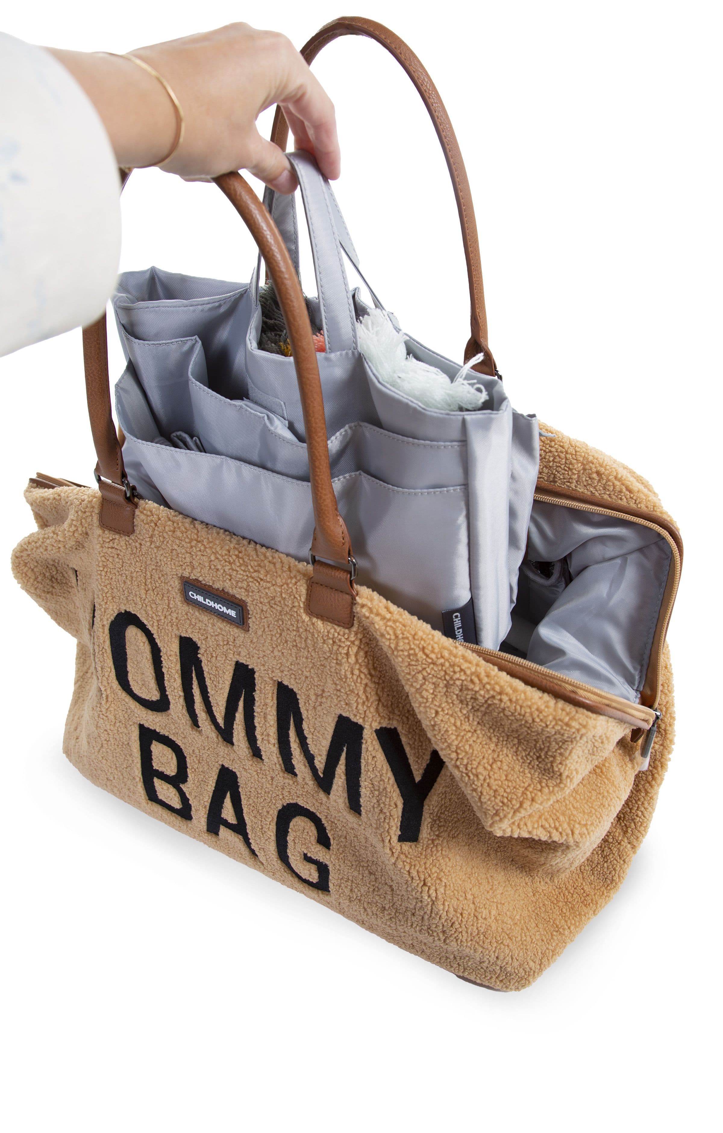 Organizer Childhome Bag in Bag Tela Grigio in Borse tascapane La Casa Del Bebè - Napoli, commercioVirtuoso.it