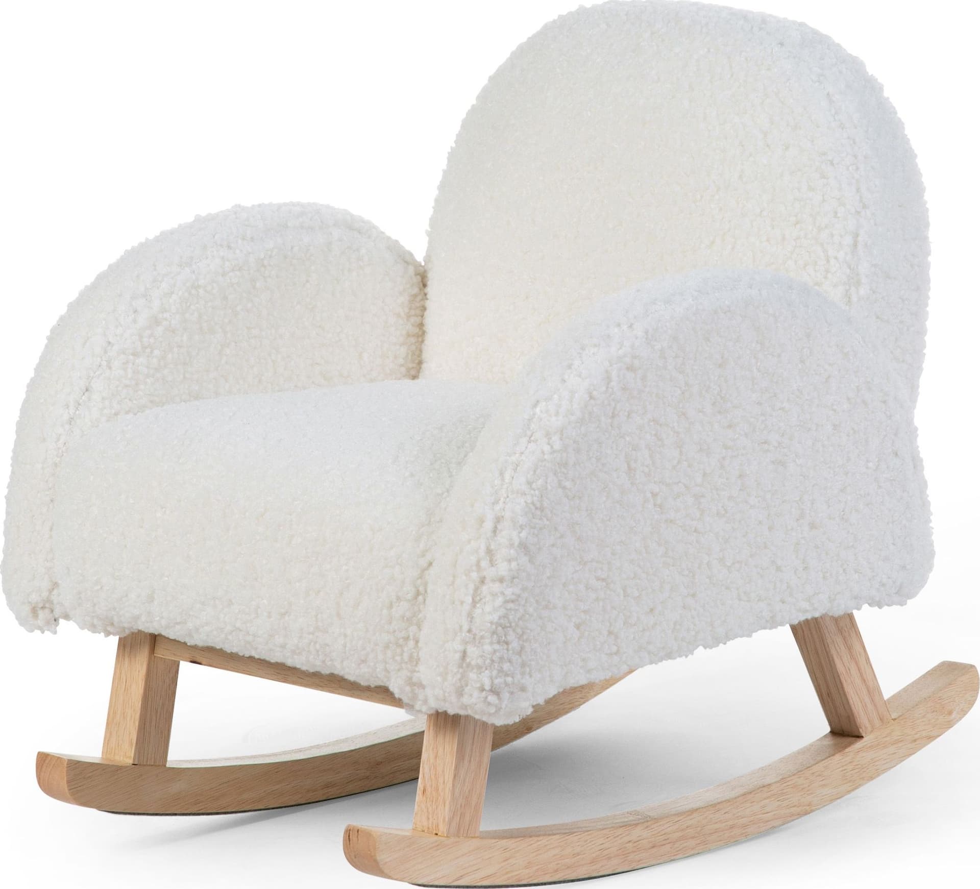 Sedia a Dondolo Childhome Teddy Bianco Natural in Sedie a dondolo La Casa Del Bebè - Napoli, commercioVirtuoso.it